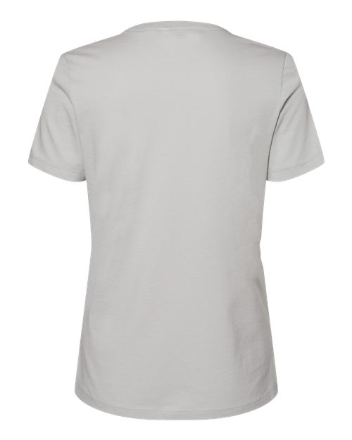 BELLA + CANVAS Women’s Relaxed Jersey Tee 6400 Custom Embroidered Business Logo