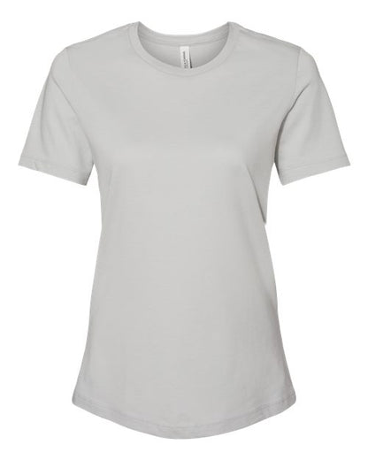 BELLA + CANVAS Women’s Relaxed Jersey Tee 6400 Custom Embroidered Business Logo