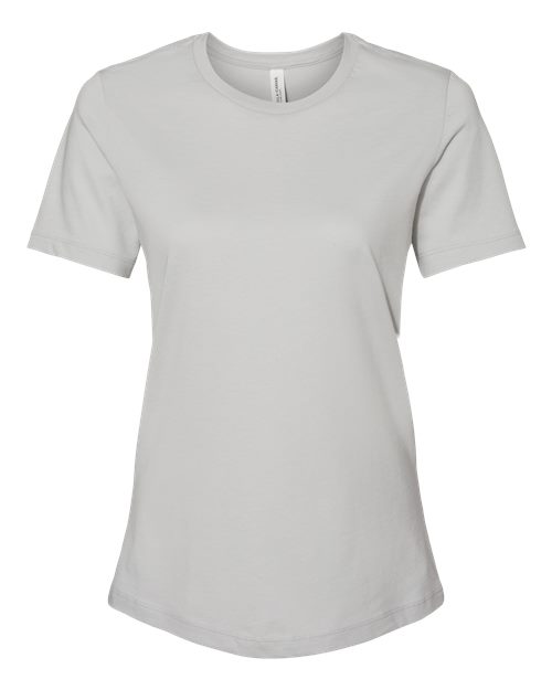 BELLA + CANVAS Women’s Relaxed Jersey Tee 6400 Custom Embroidered Business Logo