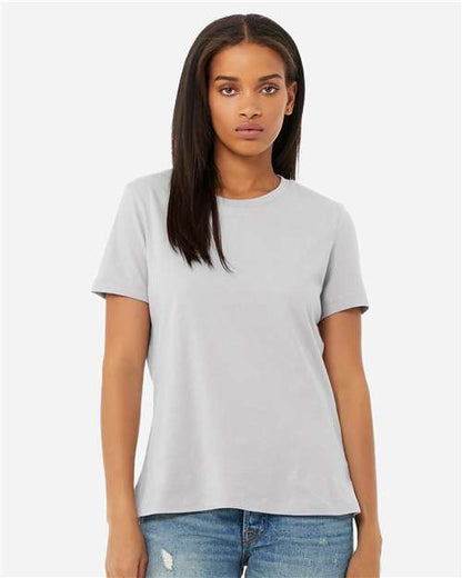 BELLA + CANVAS Women’s Relaxed Jersey Tee 6400 Solid Athletic Grey