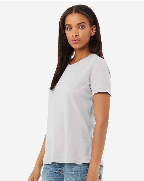 BELLA + CANVAS Women’s Relaxed Jersey Tee 6400 Solid Athletic Grey