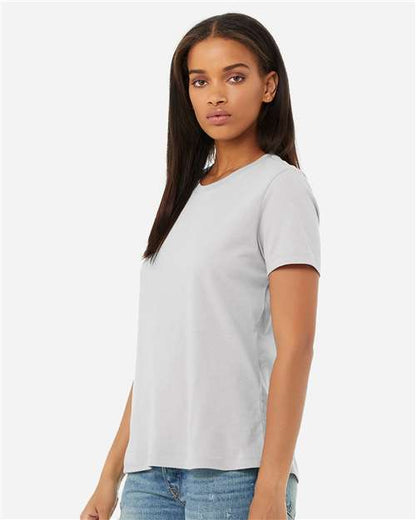 BELLA + CANVAS Women’s Relaxed Jersey Tee 6400 Solid Athletic Grey