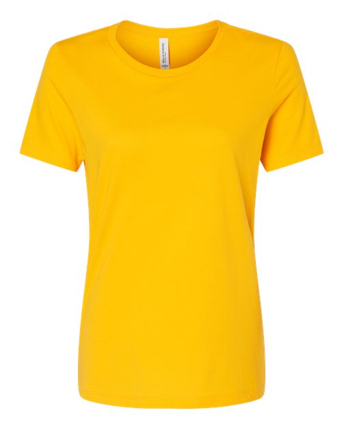 BELLA + CANVAS Women’s Relaxed Jersey Tee 6400 Custom Embroidered Business Logo