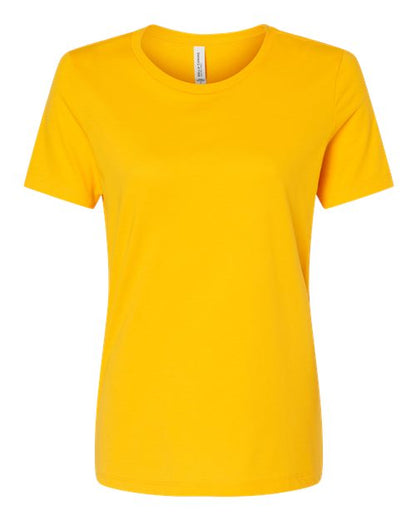 BELLA + CANVAS Women’s Relaxed Jersey Tee 6400 Custom Embroidered Business Logo