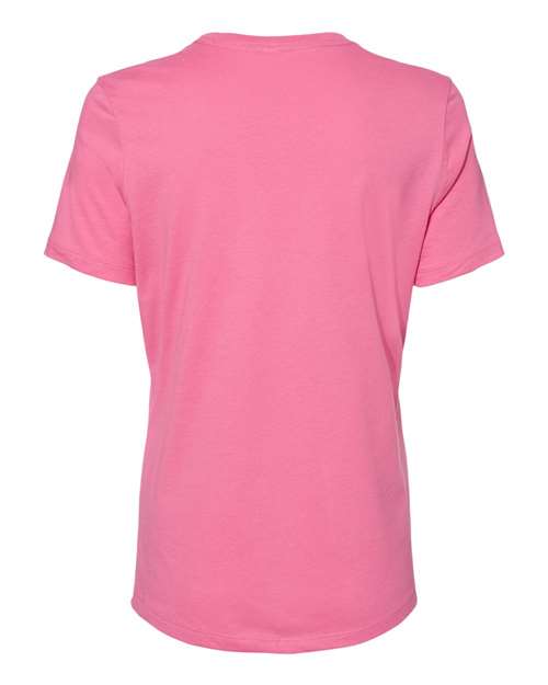 BELLA + CANVAS Women’s Relaxed Jersey Tee 6400 Custom Embroidered Business Logo