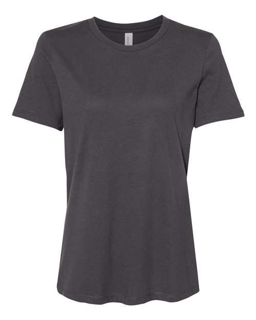 BELLA + CANVAS Women’s Relaxed Jersey Tee 6400 Custom Embroidered Business Logo