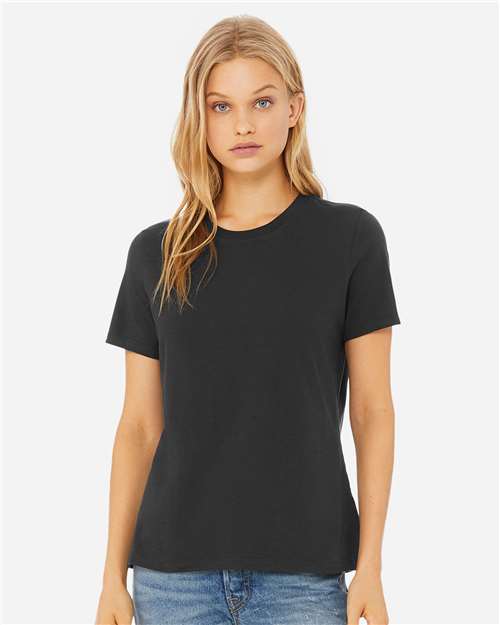 BELLA + CANVAS Women’s Relaxed Jersey Tee 6400 Dark Grey