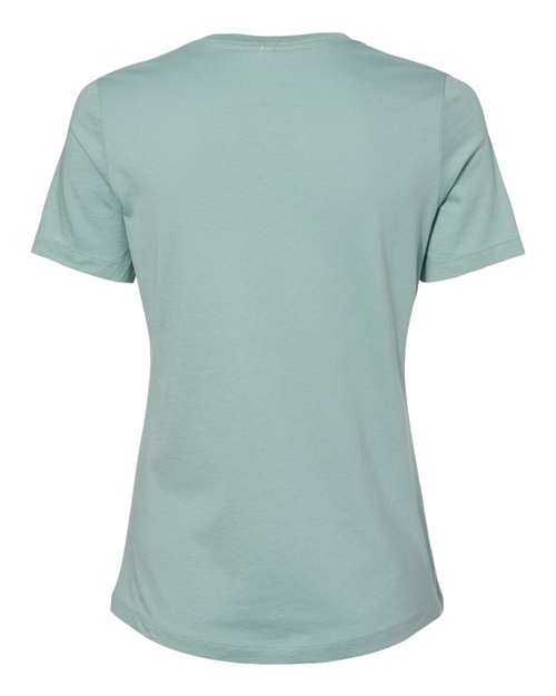 BELLA + CANVAS Women’s Relaxed Jersey Tee 6400 Custom Embroidered Business Logo