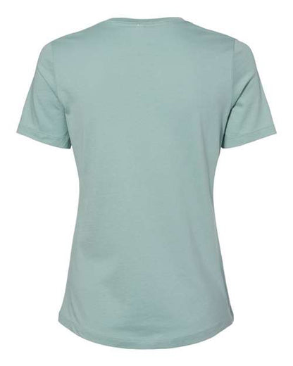 BELLA + CANVAS Women’s Relaxed Jersey Tee 6400 Custom Embroidered Business Logo