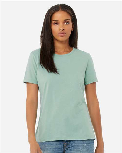 BELLA + CANVAS Women’s Relaxed Jersey Tee 6400 Dusty Blue