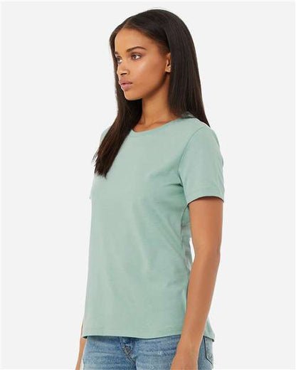 BELLA + CANVAS Women’s Relaxed Jersey Tee 6400 Dusty Blue