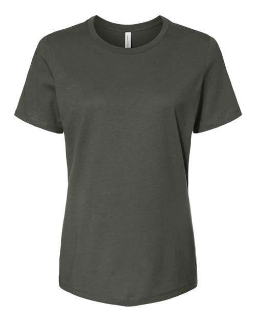 BELLA + CANVAS Women’s Relaxed Jersey Tee 6400 Custom Embroidered Business Logo
