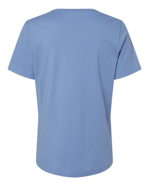 BELLA + CANVAS Women’s Relaxed Jersey Tee 6400 Custom Embroidered Business Logo