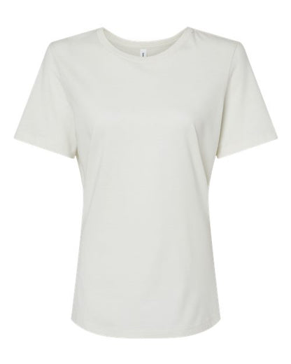 BELLA + CANVAS Women’s Relaxed Jersey Tee 6400 Custom Embroidered Business Logo