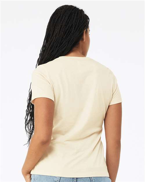 BELLA + CANVAS Women’s Relaxed Jersey Tee 6400 Custom Embroidered Business Logo