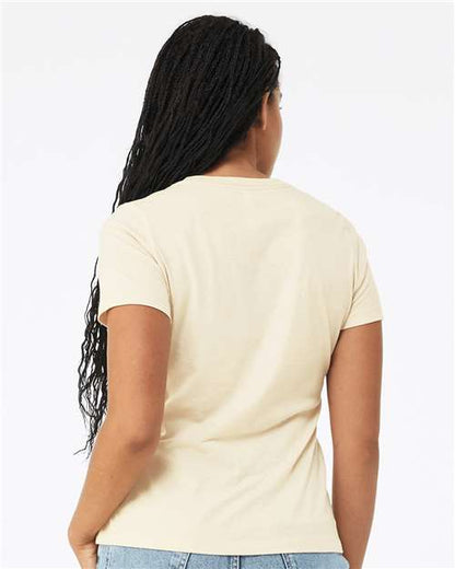 BELLA + CANVAS Women’s Relaxed Jersey Tee 6400 Custom Embroidered Business Logo