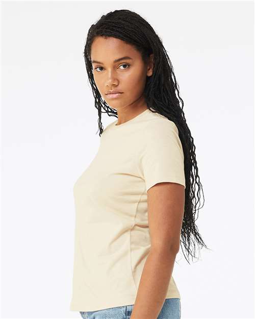 BELLA + CANVAS Women’s Relaxed Jersey Tee 6400 Custom Embroidered Business Logo