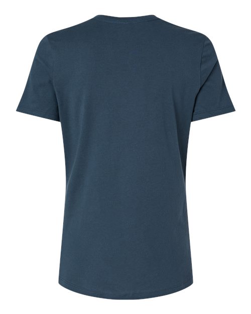 BELLA + CANVAS Women’s Relaxed Jersey Tee 6400 Custom Embroidered Business Logo