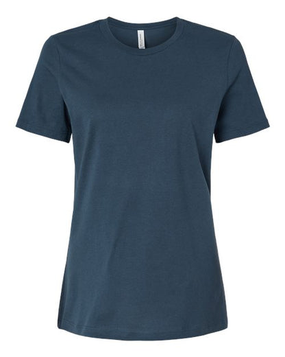 BELLA + CANVAS Women’s Relaxed Jersey Tee 6400 Custom Embroidered Business Logo