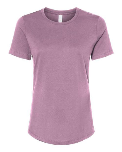 BELLA + CANVAS Women’s Relaxed Jersey Tee 6400 Custom Embroidered Business Logo