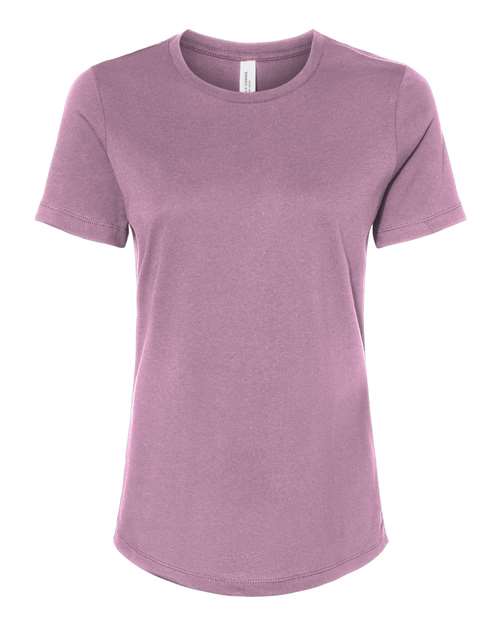BELLA + CANVAS Women’s Relaxed Jersey Tee 6400 Custom Embroidered Business Logo