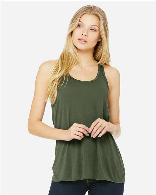 BELLA + CANVAS Women's Flowy Racerback Tank 2030