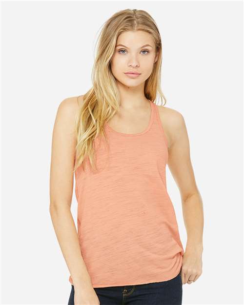 BELLA + CANVAS Women's Flowy Racerback Tank 2030