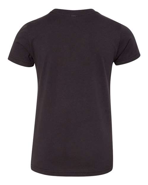 BELLA + CANVAS Youth Jersey Tee 3001Y Columbia Blue Custom Embroidered Business Logo
