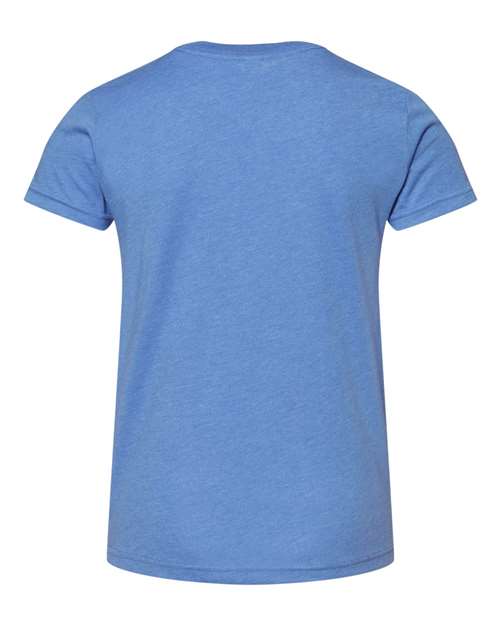 BELLA + CANVAS Youth Jersey Tee 3001Y Cardinal Custom Embroidered Business Logo