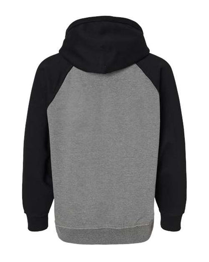 J. America Vintage Heather Hooded Sweatshirt 8885