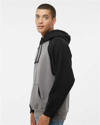 J. America Vintage Heather Hooded Sweatshirt 8885