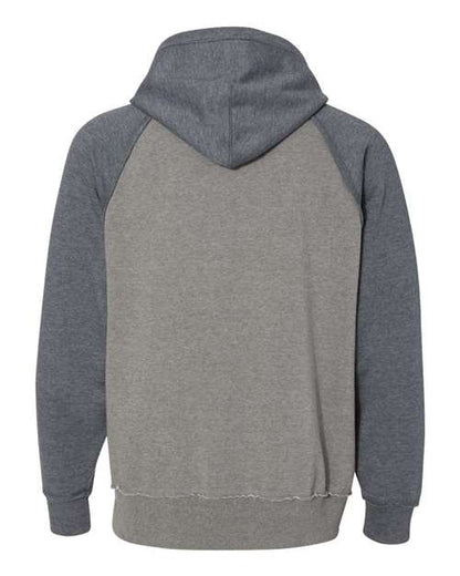 J. America Vintage Heather Hooded Sweatshirt 8885