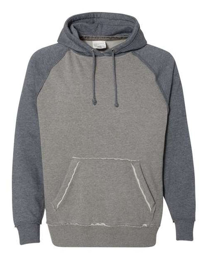 J. America Vintage Heather Hooded Sweatshirt 8885