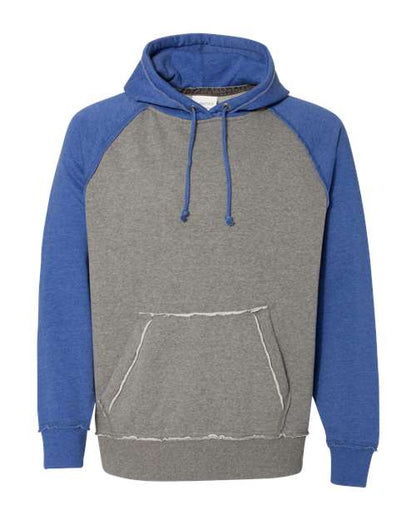 J. America Vintage Heather Hooded Sweatshirt 8885