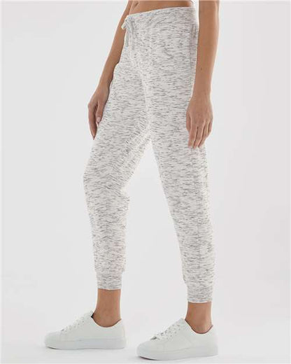 J. America Women’s Mélange Fleece Joggers 8675