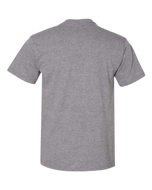 Gildan Hammer™ T-Shirt H000 Graphite Heather Custom Embroidered Business Logo