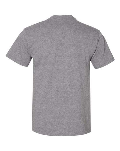 Gildan Hammer™ T-Shirt H000 Graphite Heather Custom Embroidered Business Logo