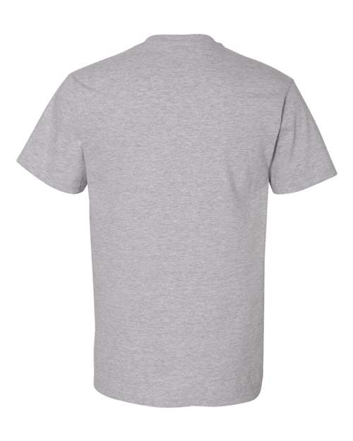 Gildan Hammer™ T-Shirt H000 Sport Grey Custom Embroidered Business Logo
