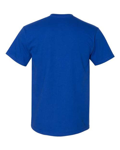 Gildan Hammer™ T-Shirt H000 Deep Royal Custom Embroidered Business Logo