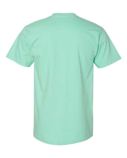 Gildan Hammer™ T-Shirt H000 Graphite Heather Custom Embroidered Business Logo