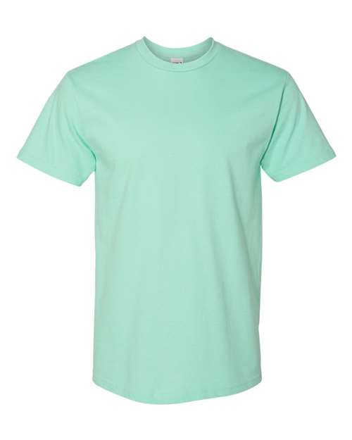 Gildan Hammer™ T-Shirt H000 Graphite Heather Custom Embroidered Business Logo