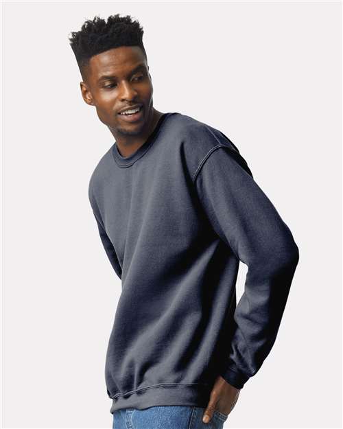 Gildan Heavy Blend™ Crewneck Sweatshirt 18000 Heather Dark Navy