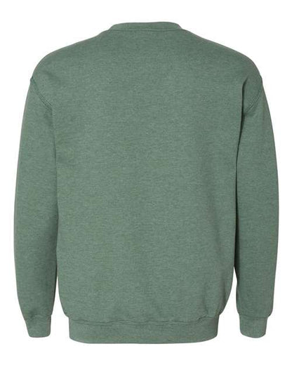 Gildan Heavy Blend™ Crewneck Sweatshirt 18000 Graphite Heather Custom Embroidered Business Logo