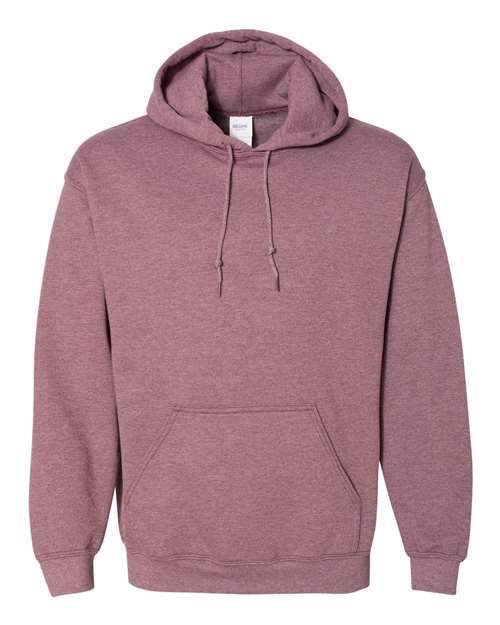 Gildan Heavy Blend™ Hooded Sweatshirt 18500 Heather Dark Green Custom Embroidered Business Logo