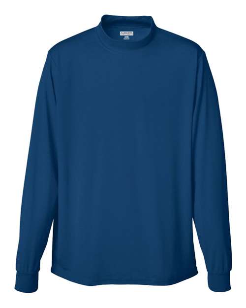 Custom EmbroideredAugusta Sportswear Unisex Wicking Mock Turtleneck 6236 Navy
