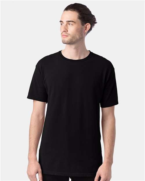 Custom Embroidered  ComfortWash by Hanes Garment-Dyed T-Shirt GDH100 Black