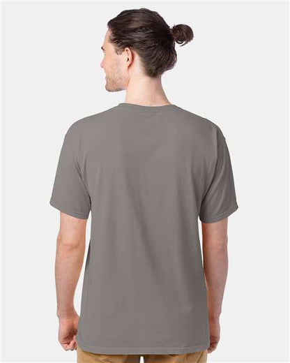 ComfortWash by Hanes Garment-Dyed T-Shirt GDH100 Concrete Grey