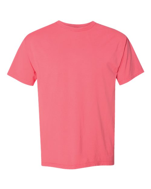 ComfortWash by Hanes Garment-Dyed T-Shirt GDH100 Coral Craze