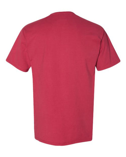 ComfortWash by Hanes Garment-Dyed T-Shirt GDH100 Crimson Fall