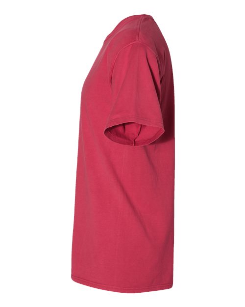 ComfortWash by Hanes Garment-Dyed T-Shirt GDH100 Crimson Fall